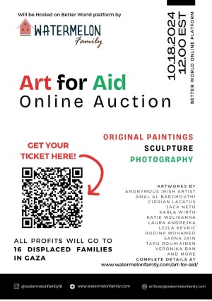 Art Auction: Support Palestinian Families in Gaza