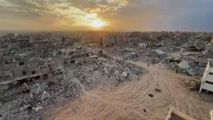 For whom does the sun rise in Gaza?